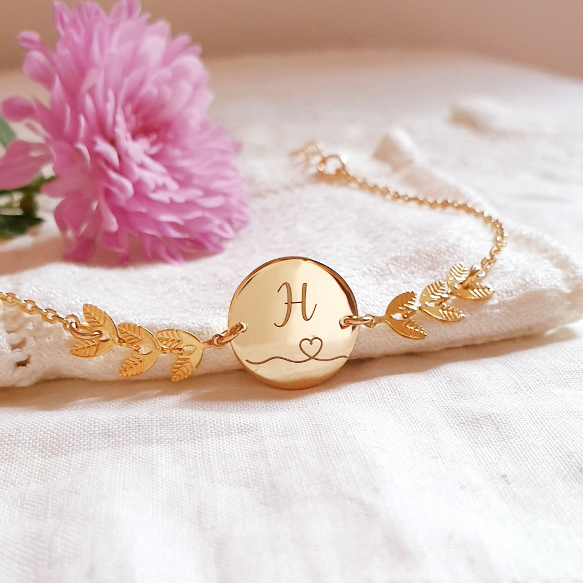 bracelet cadeau de naissance personnalise