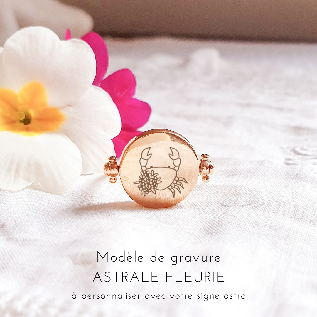 bague signe astro cancer