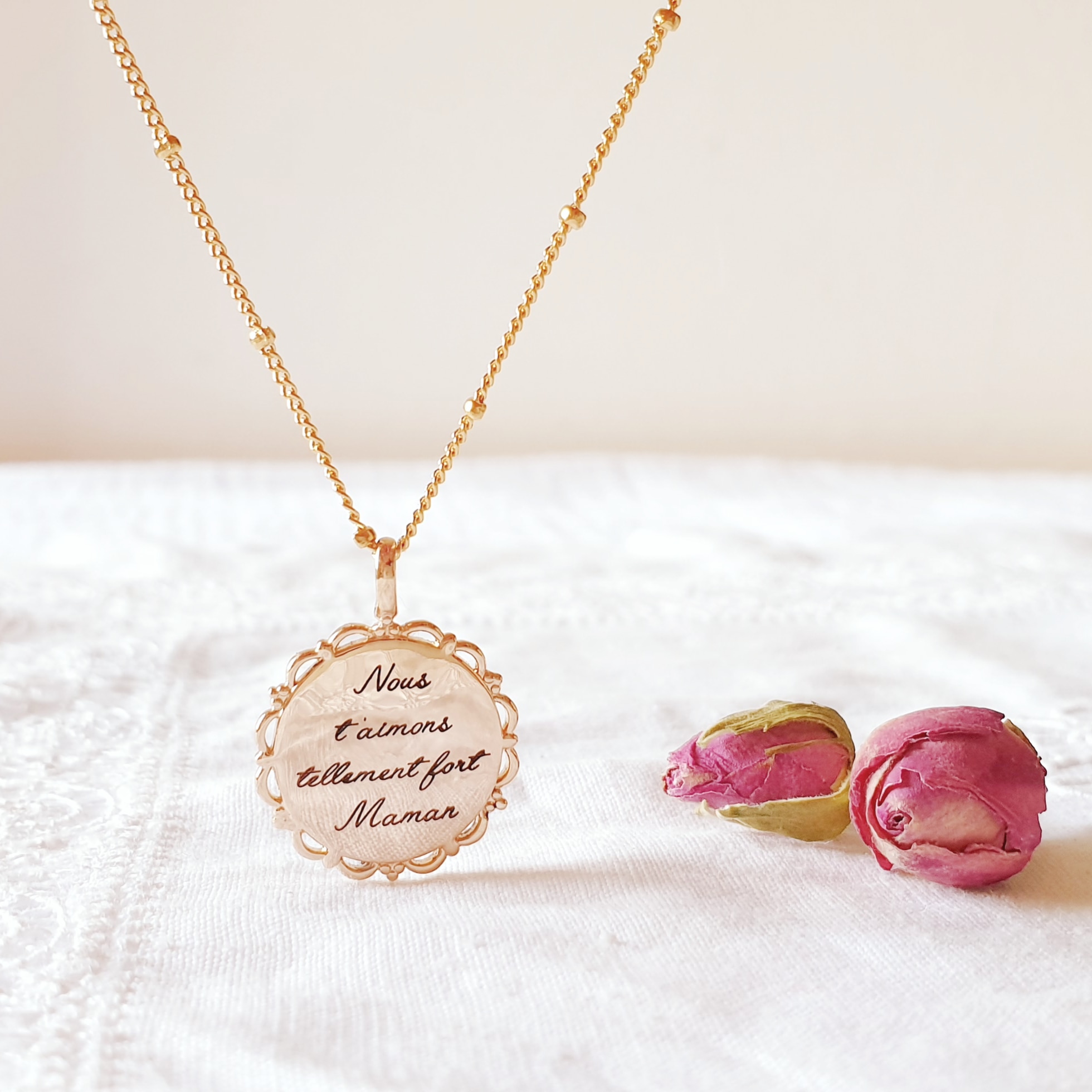 collier personnalisable fille cadeau anniversaire