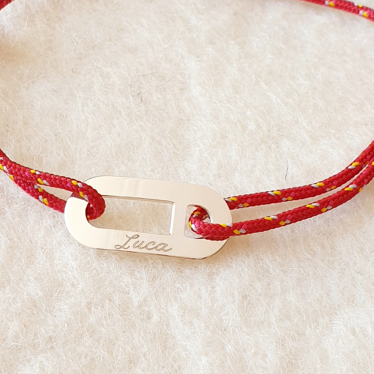 bracelet prenom grave cadeau garcon anniversaire