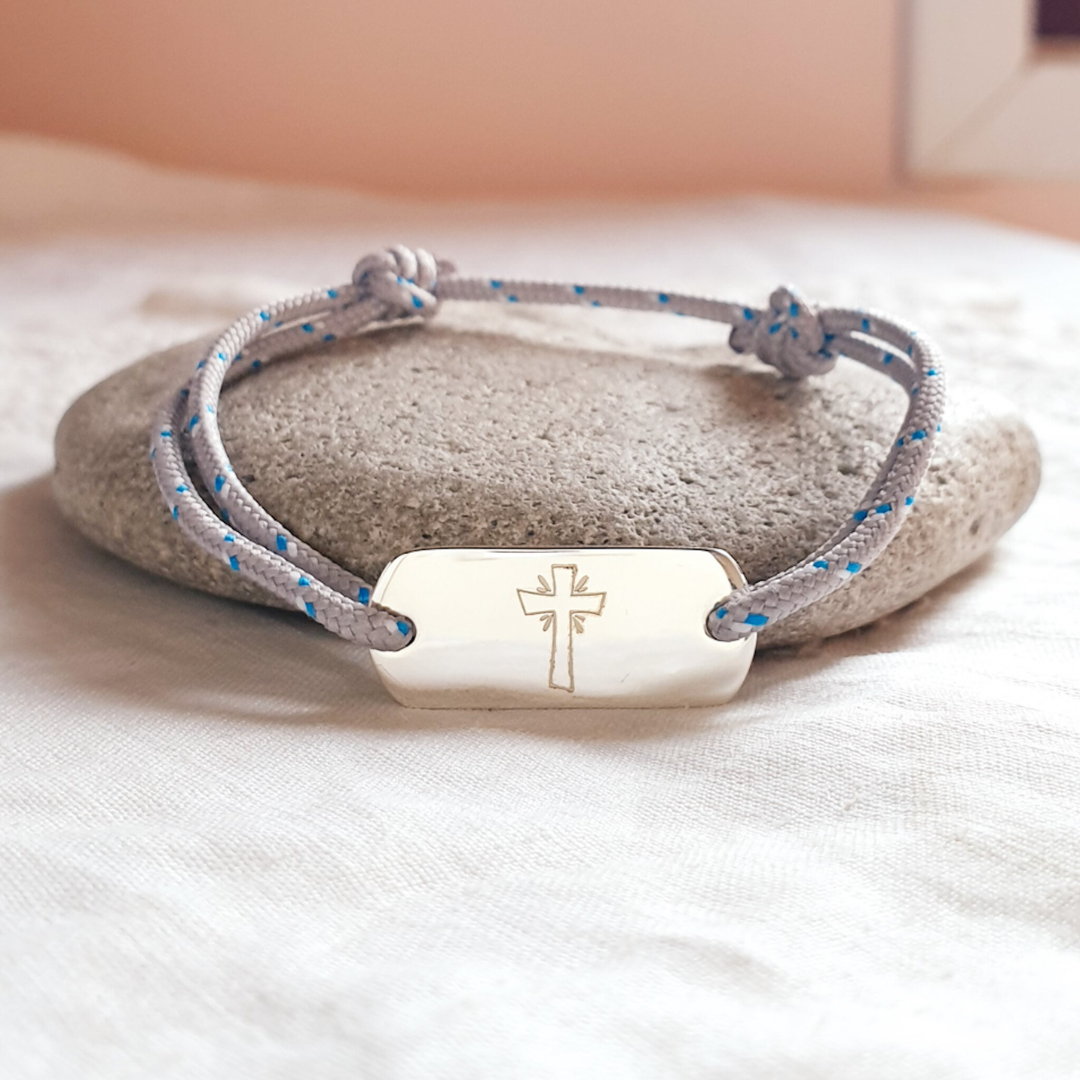 bracelet garcon communion confirmation