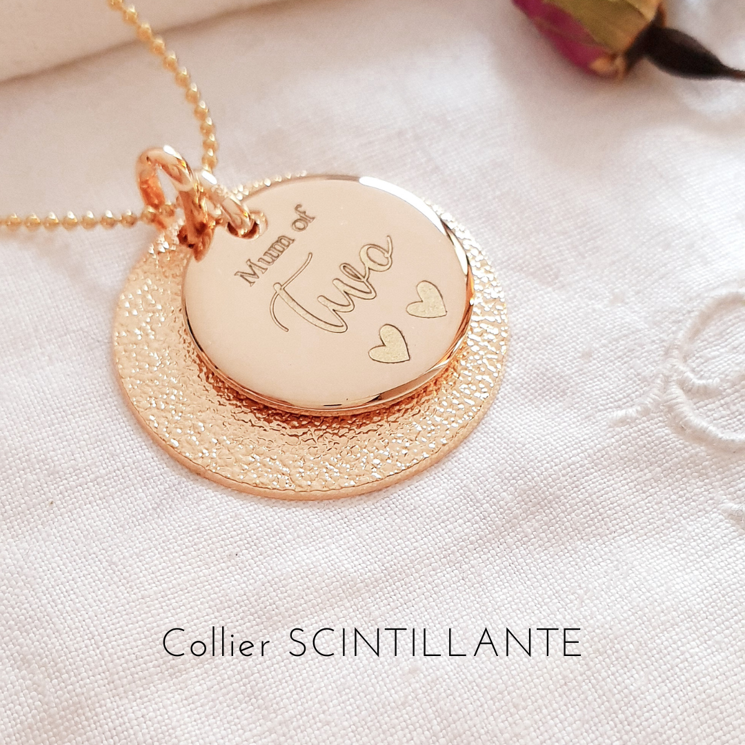 Collier personnalise maman mum of