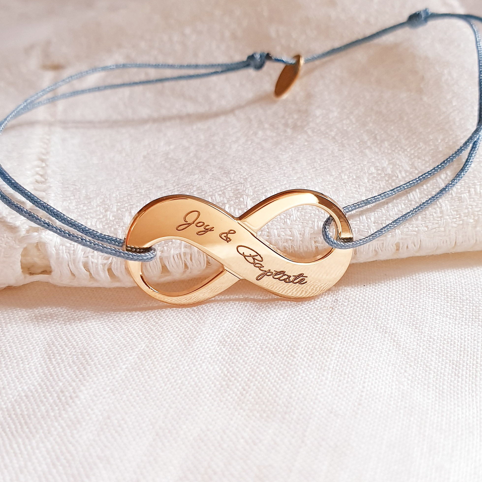 bracelet infini couple mariage amoureuse