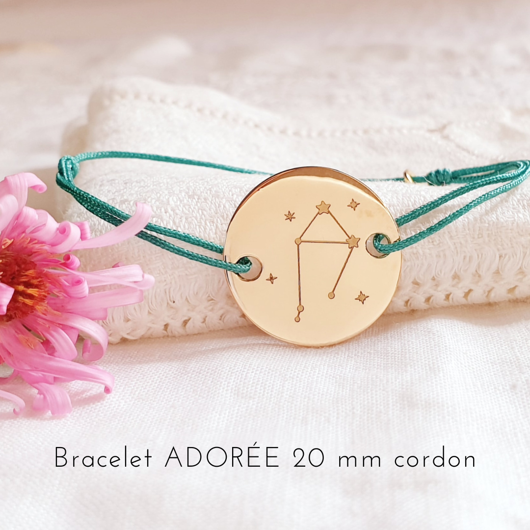 bracelet astro constellation balance signe