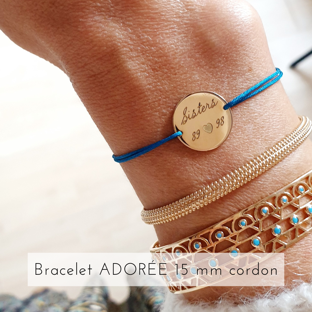 bracelet soeur cordon