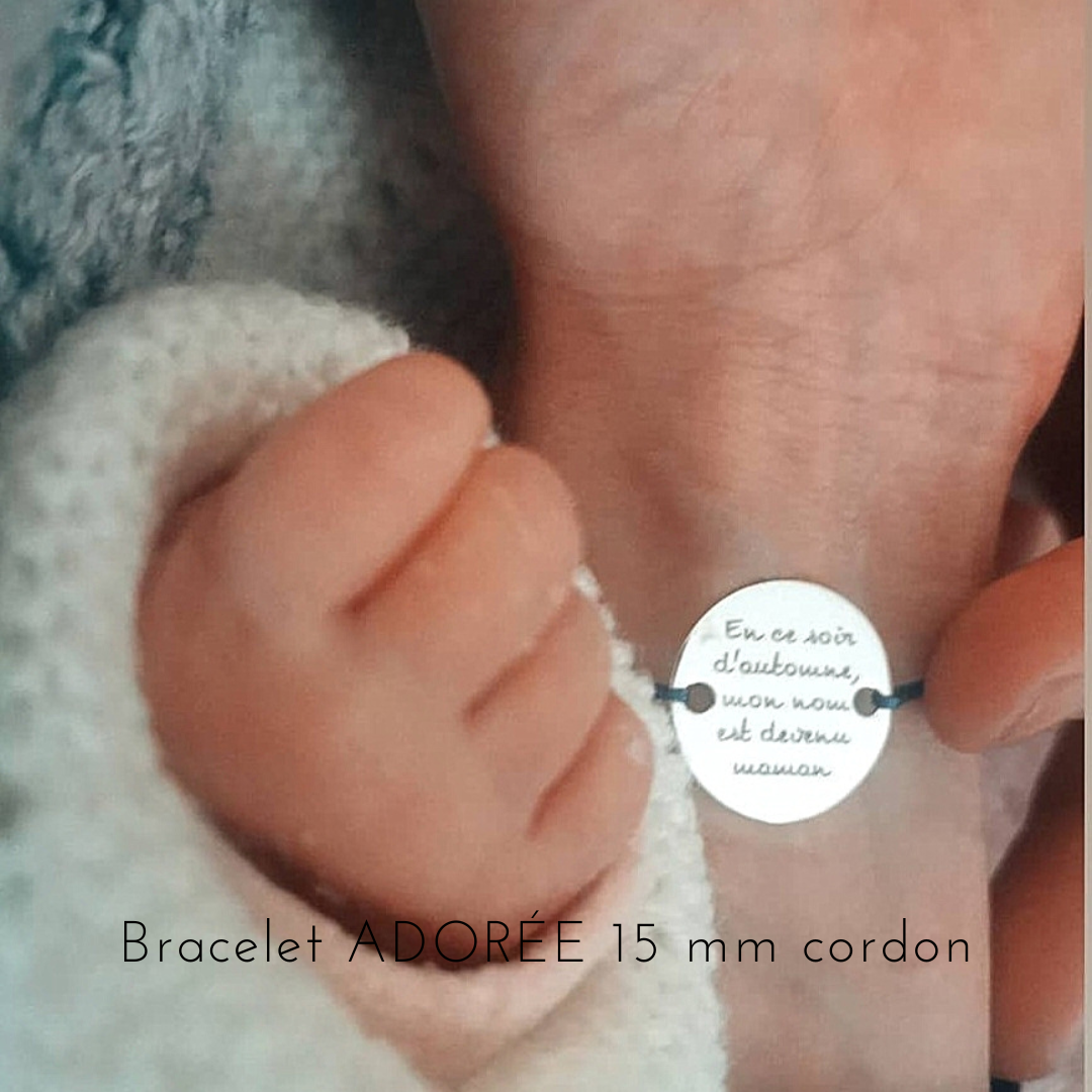 bijou personnalise maman naissance