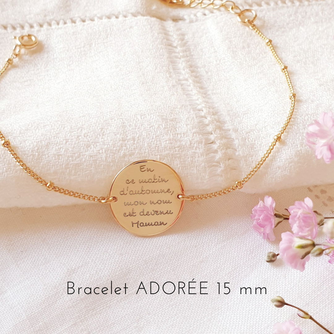 bracelet cadeau naissance pour maman