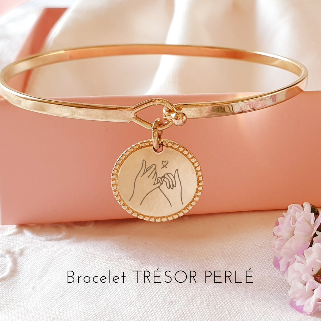 bijou personnalise dessin main coeur