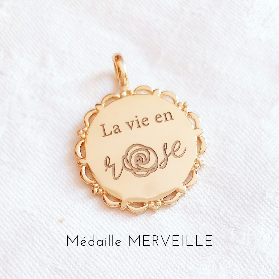 medaille la vie en rose feel good
