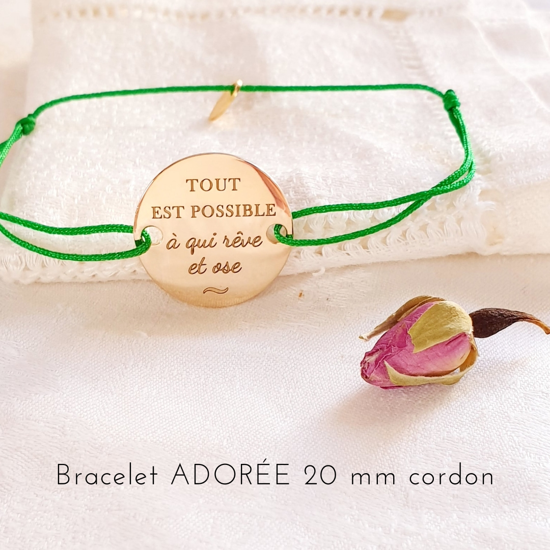 bracelet cordon ado ose reve