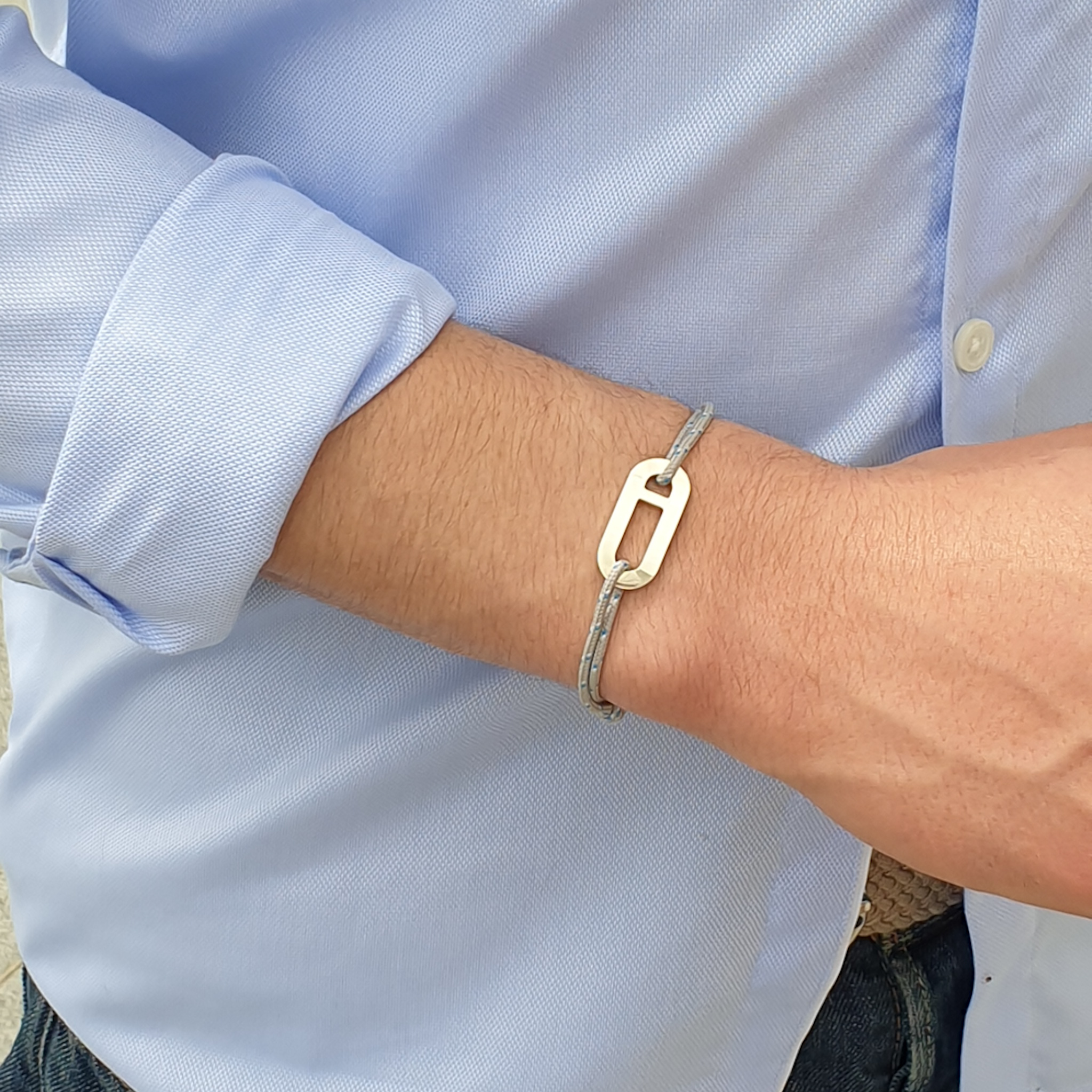 bracelet argent homme personnalisable