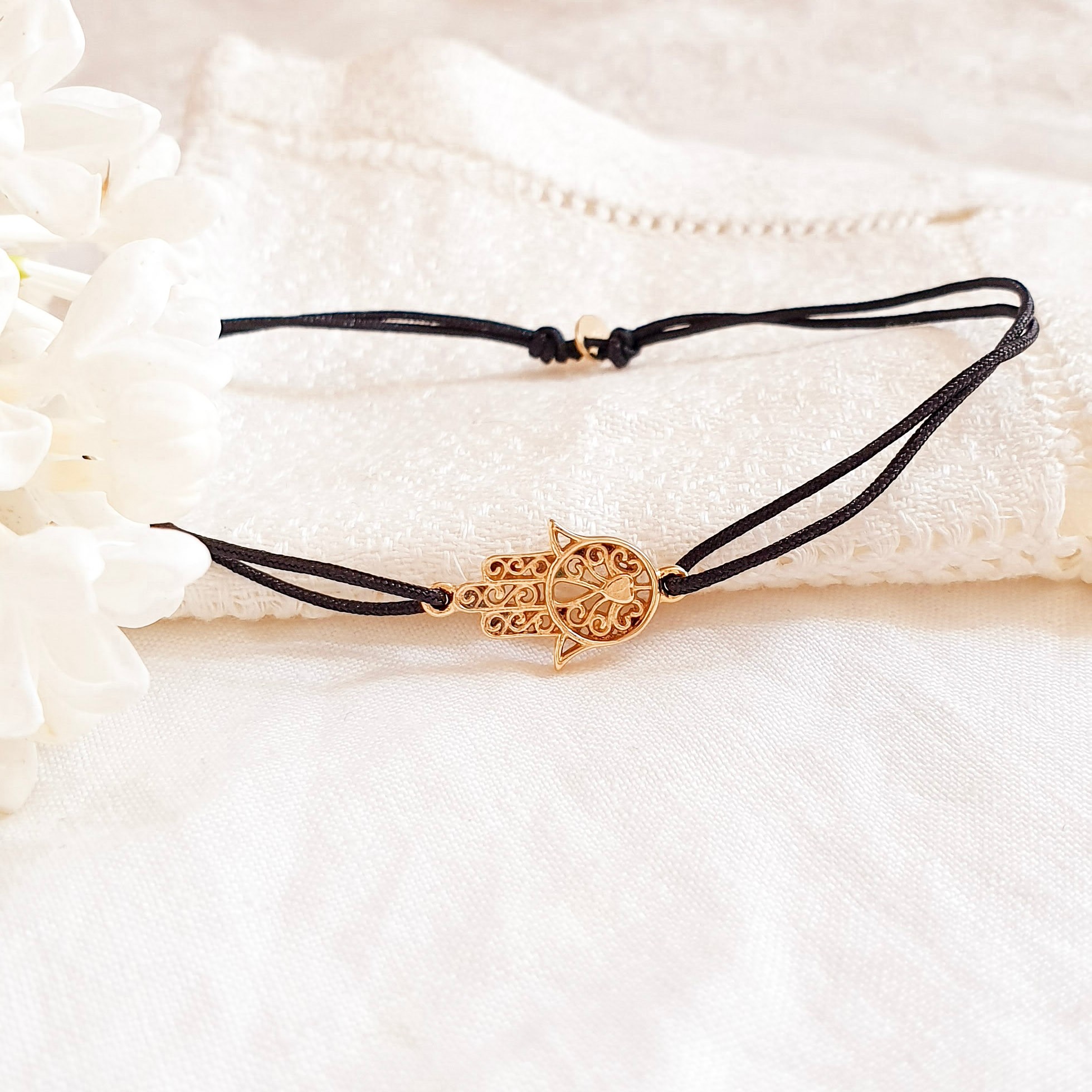bijou main de fatma bracelet cordon