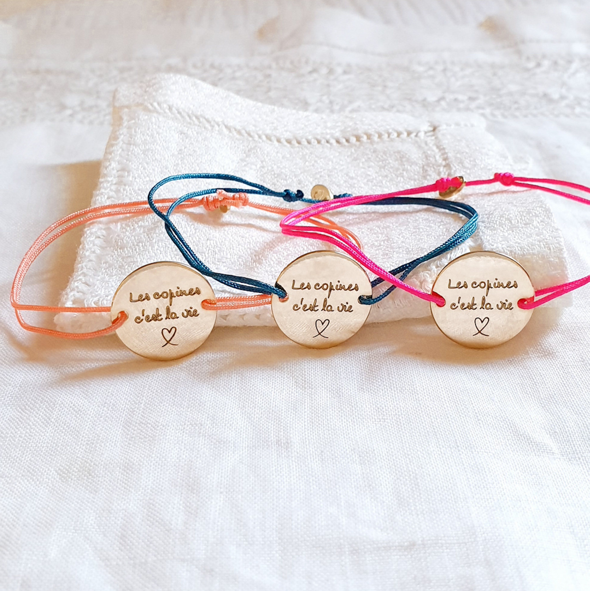 bracelet amitie copines grave