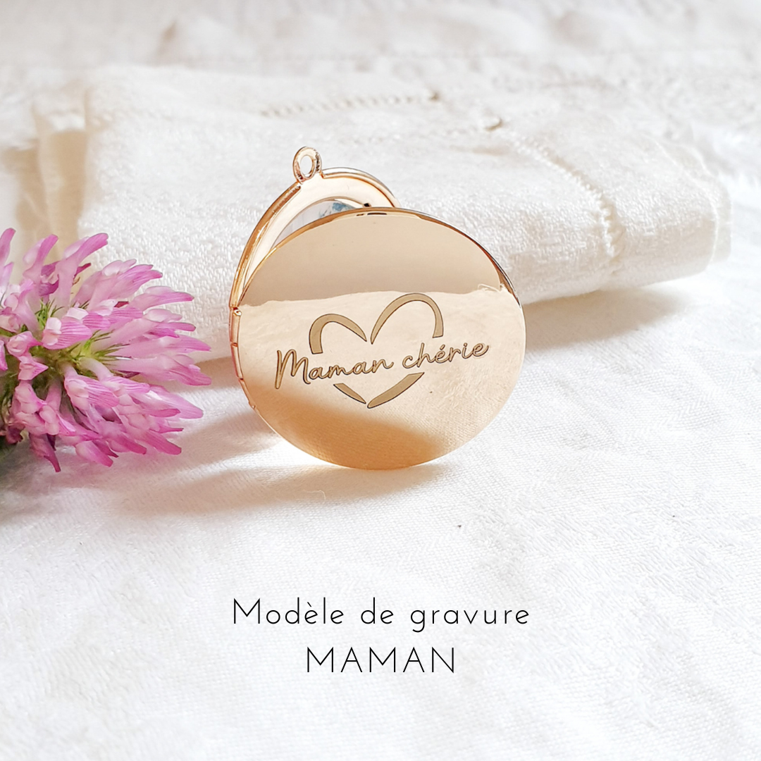 collier maman personnalisable