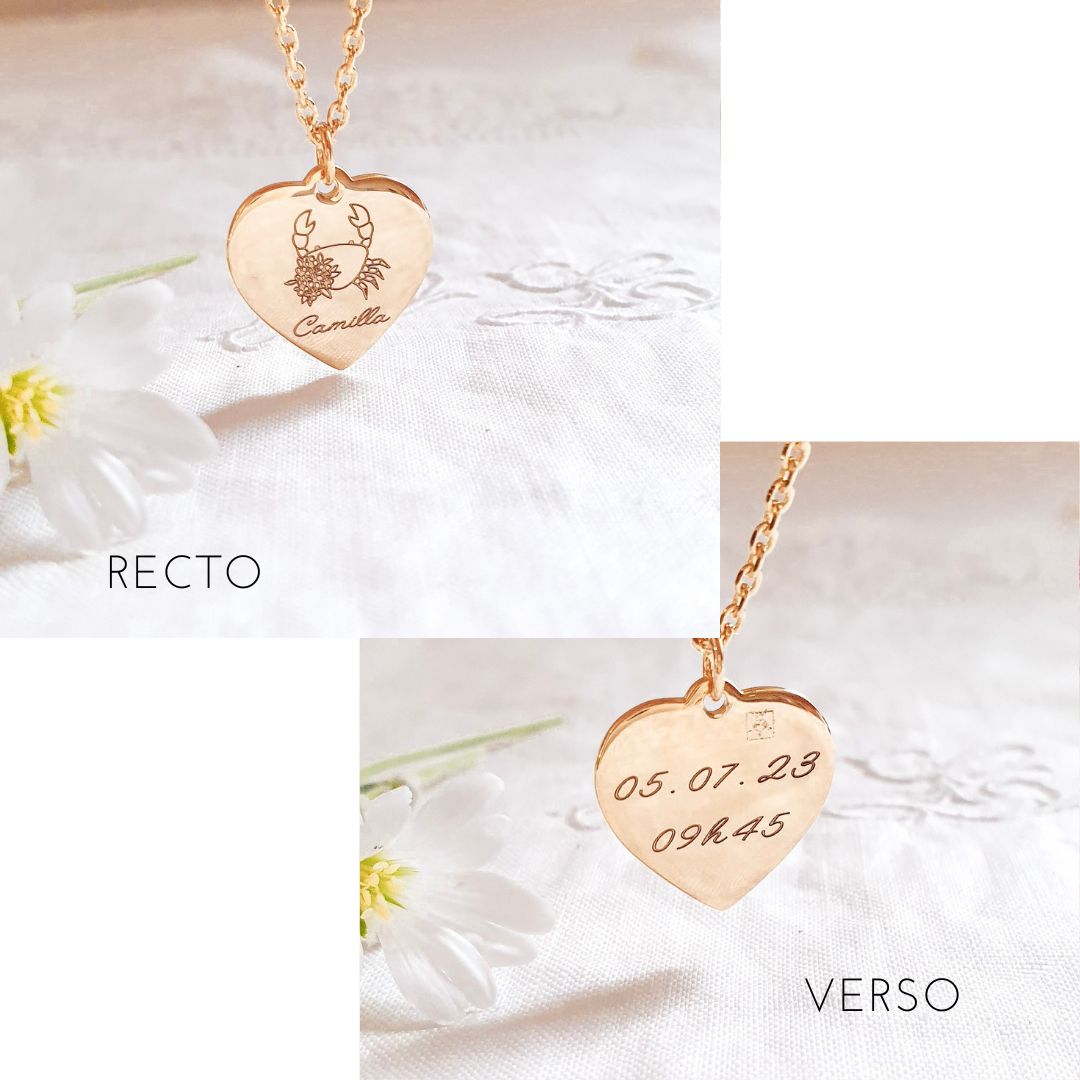 cadeau naissance pour maman collier
