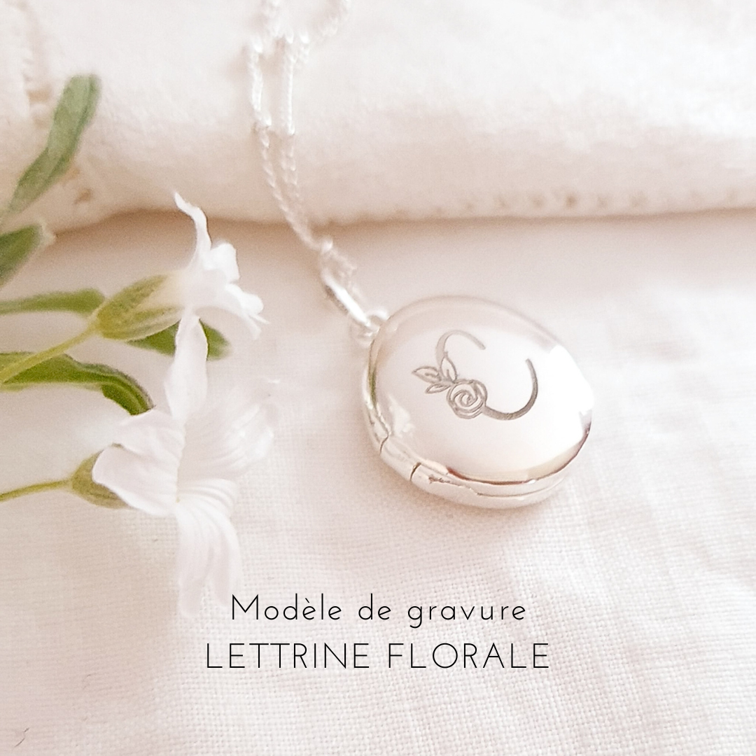 collier prenom lettrine