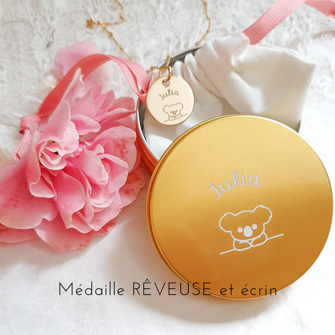 boite bijou grave cadeau fille ourson