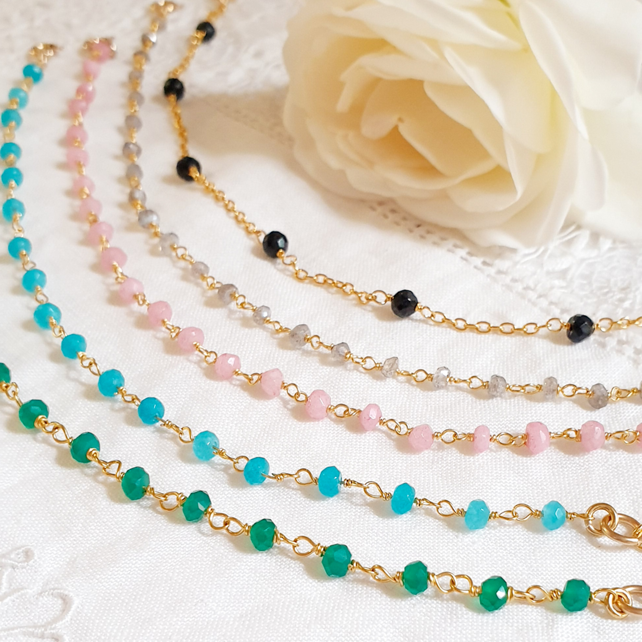 collier pierres femme vertus