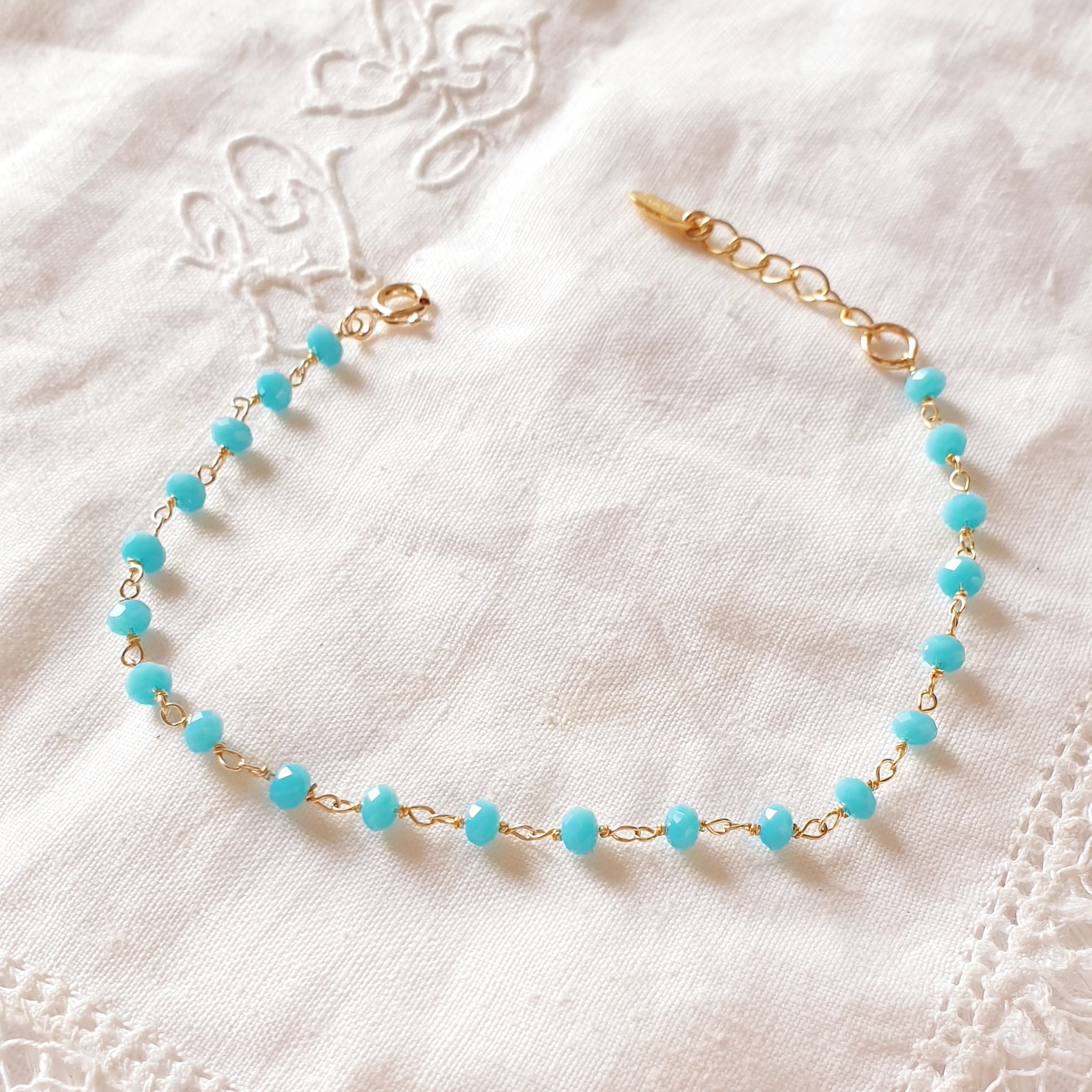 bracelet pierre apatite