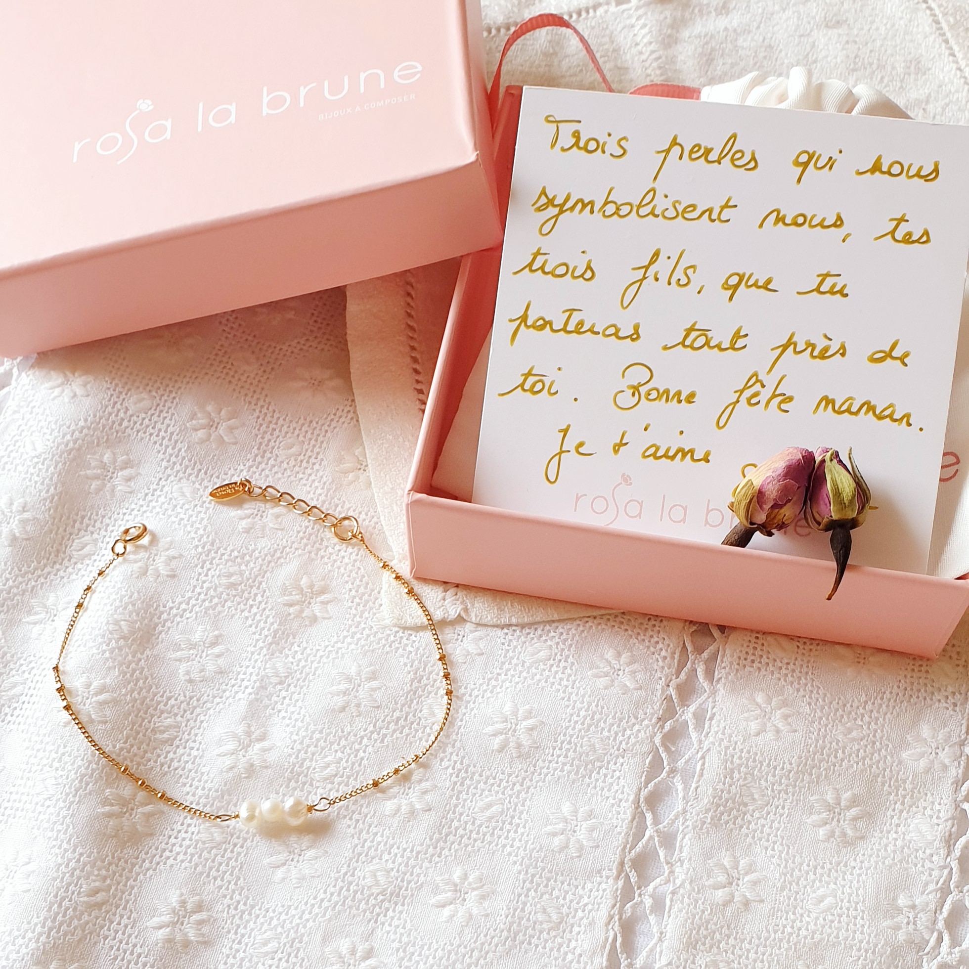 bijou maman nacre cadeau fete meres