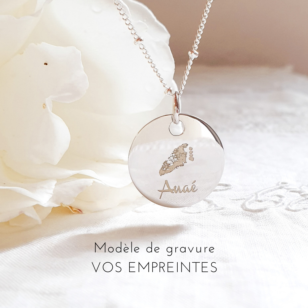 graver empreintes sur un bijou
