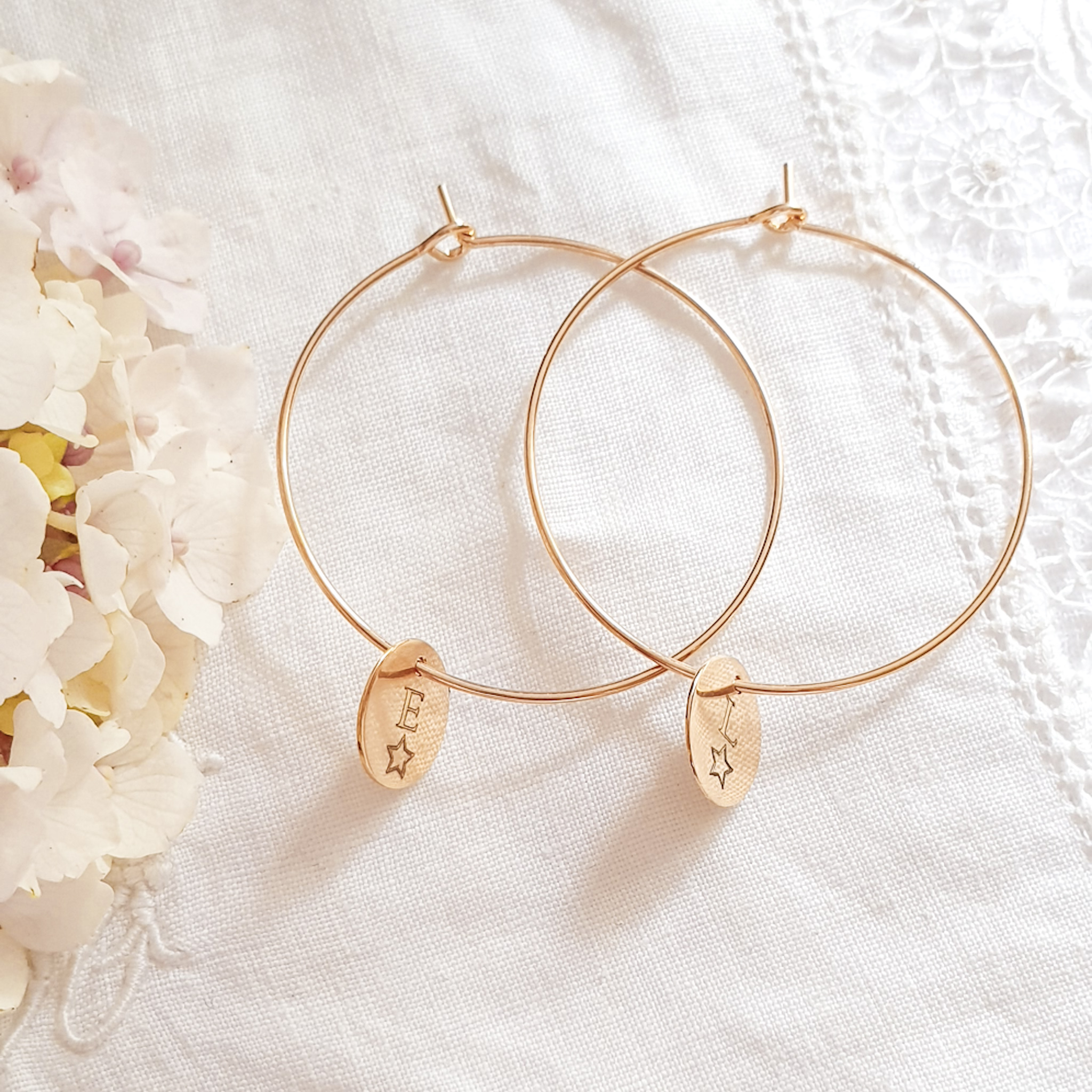 boucles oreilles personnalisees
