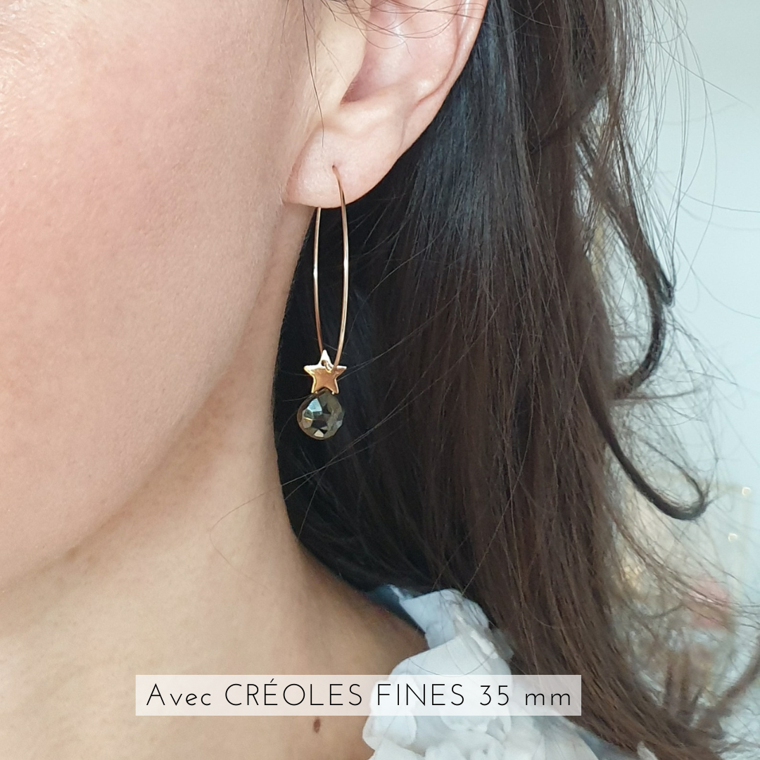 creole charm etoile pierre noir