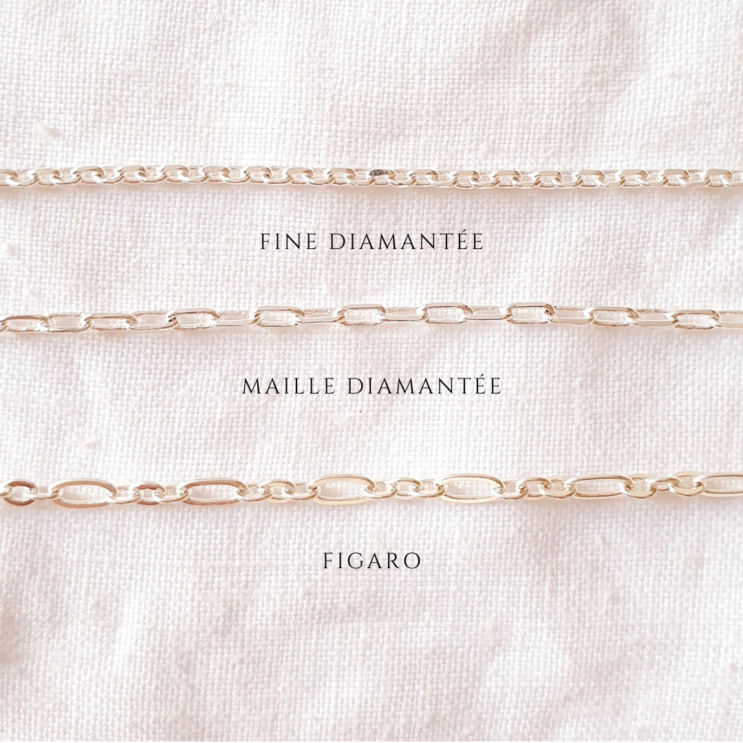 CHAÎNES HOMME et GARÇON pour collier Or argent