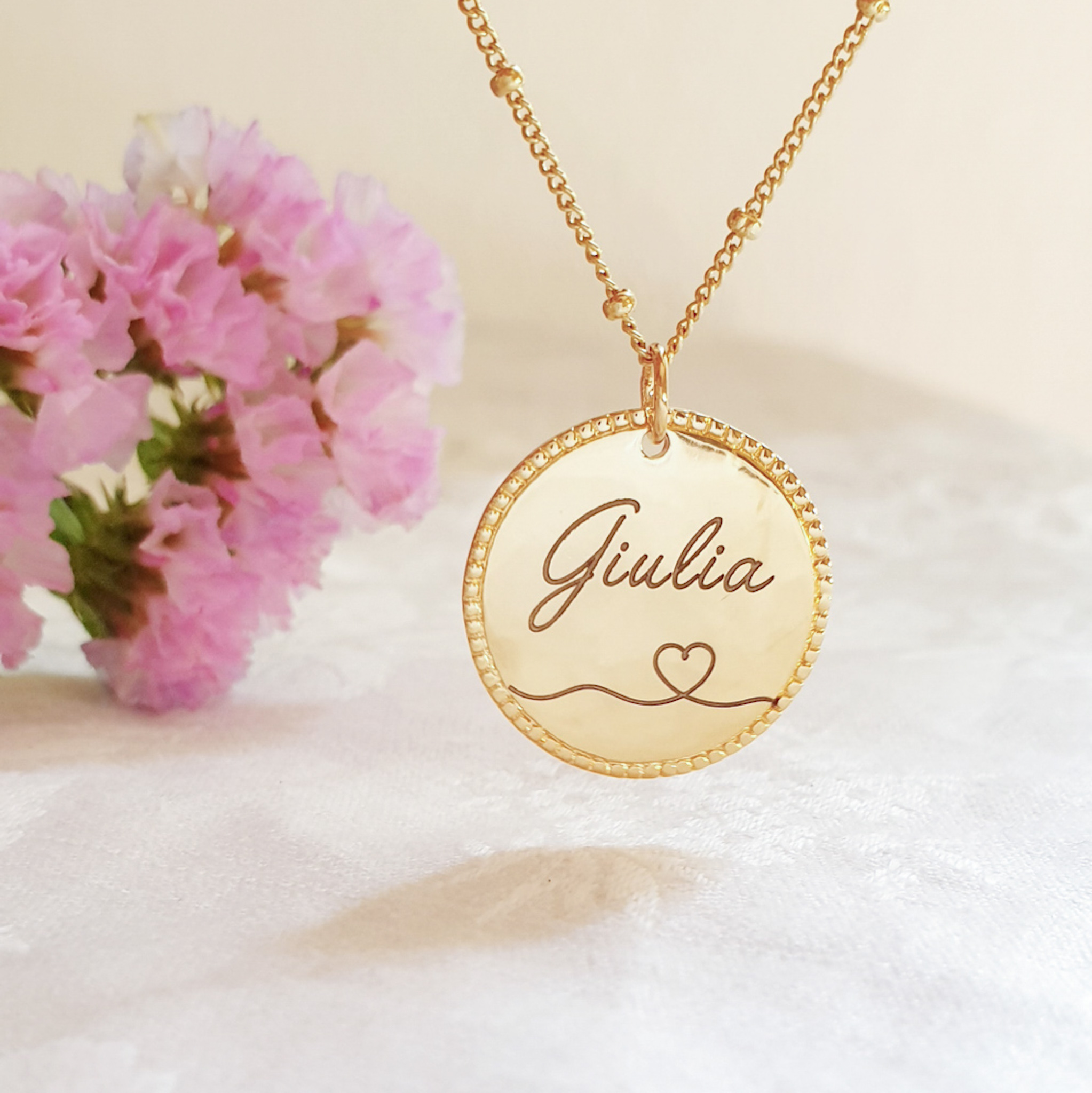 collier prenom original