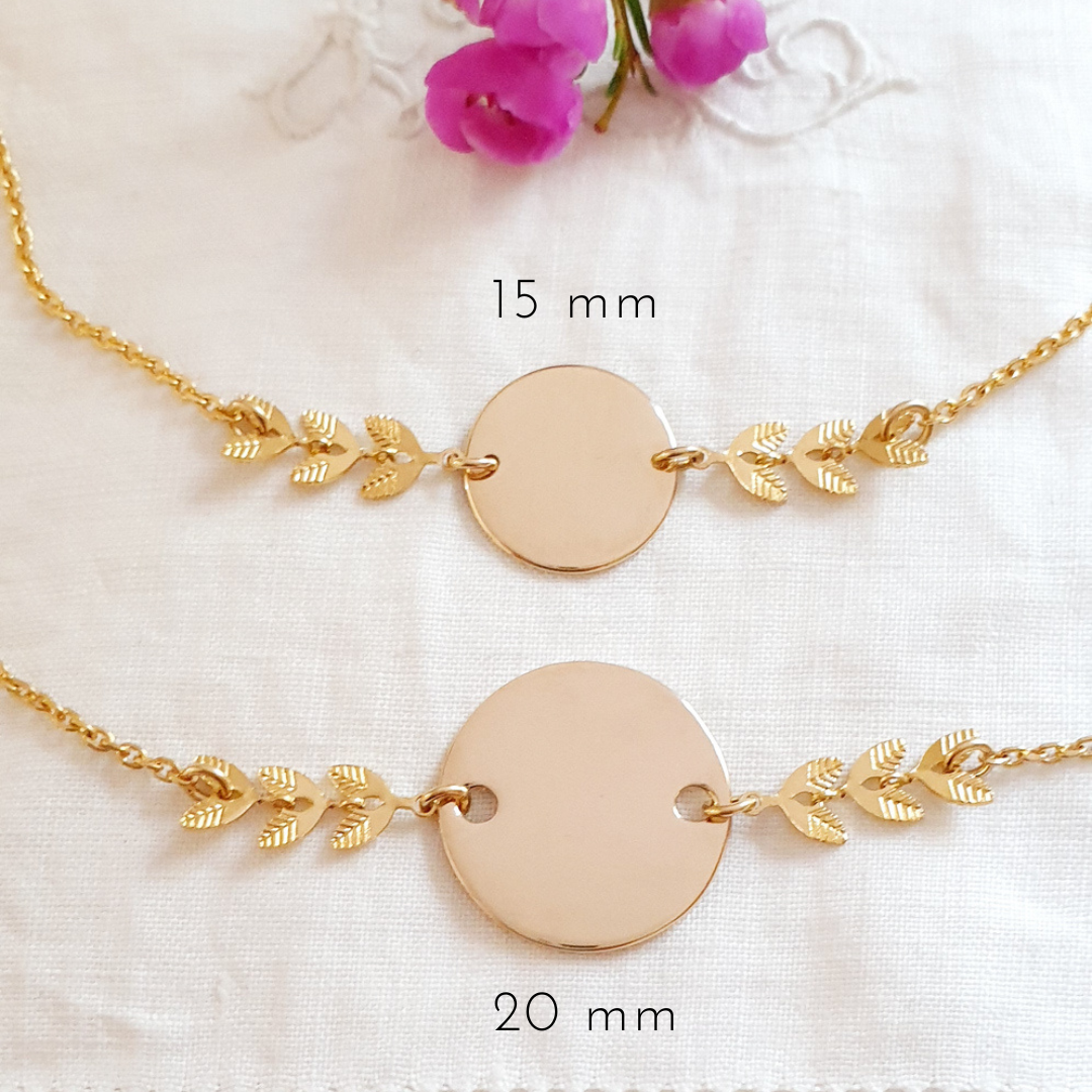 bracelet personnalisable 2 tailles