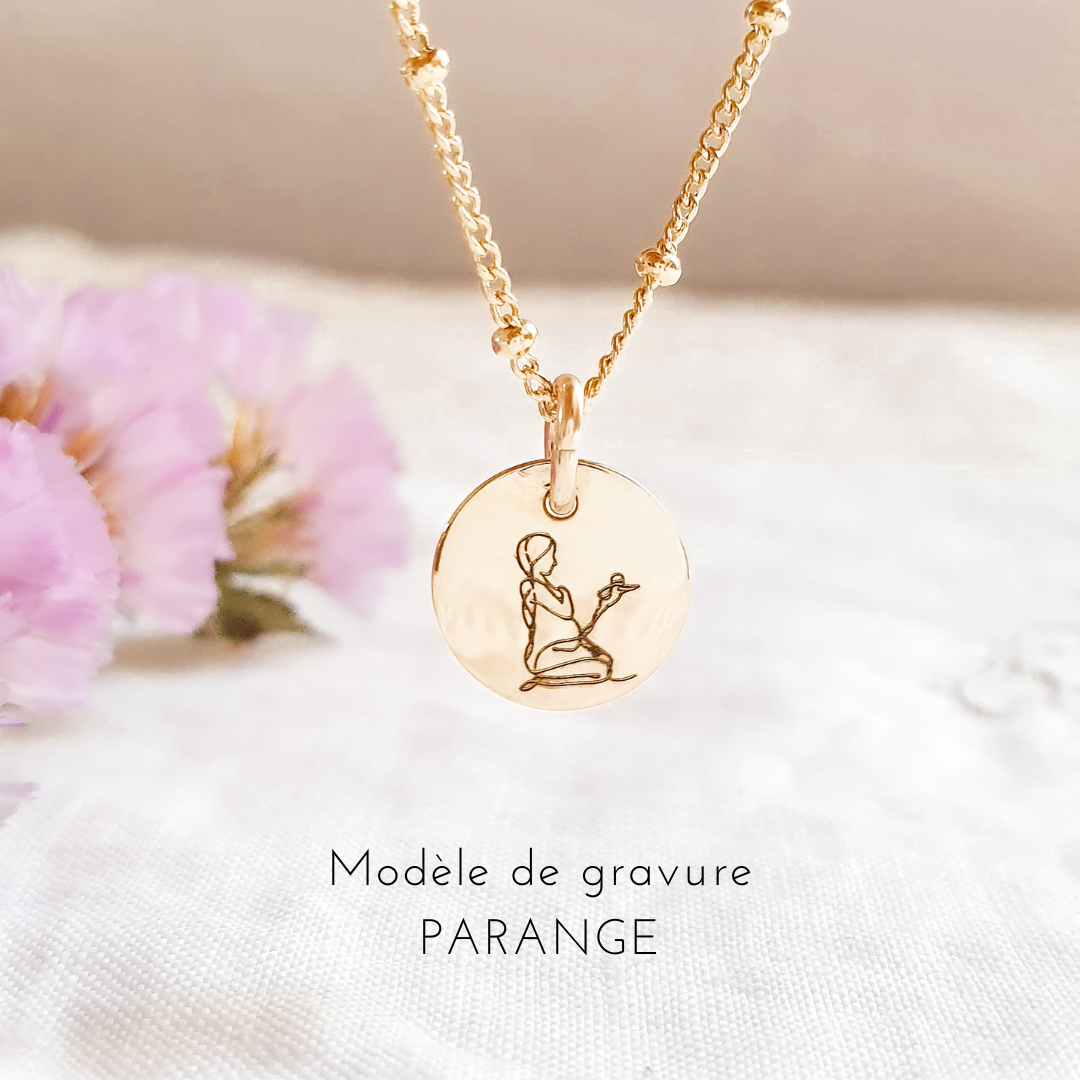 petit pendentif deuil bebe souvenir