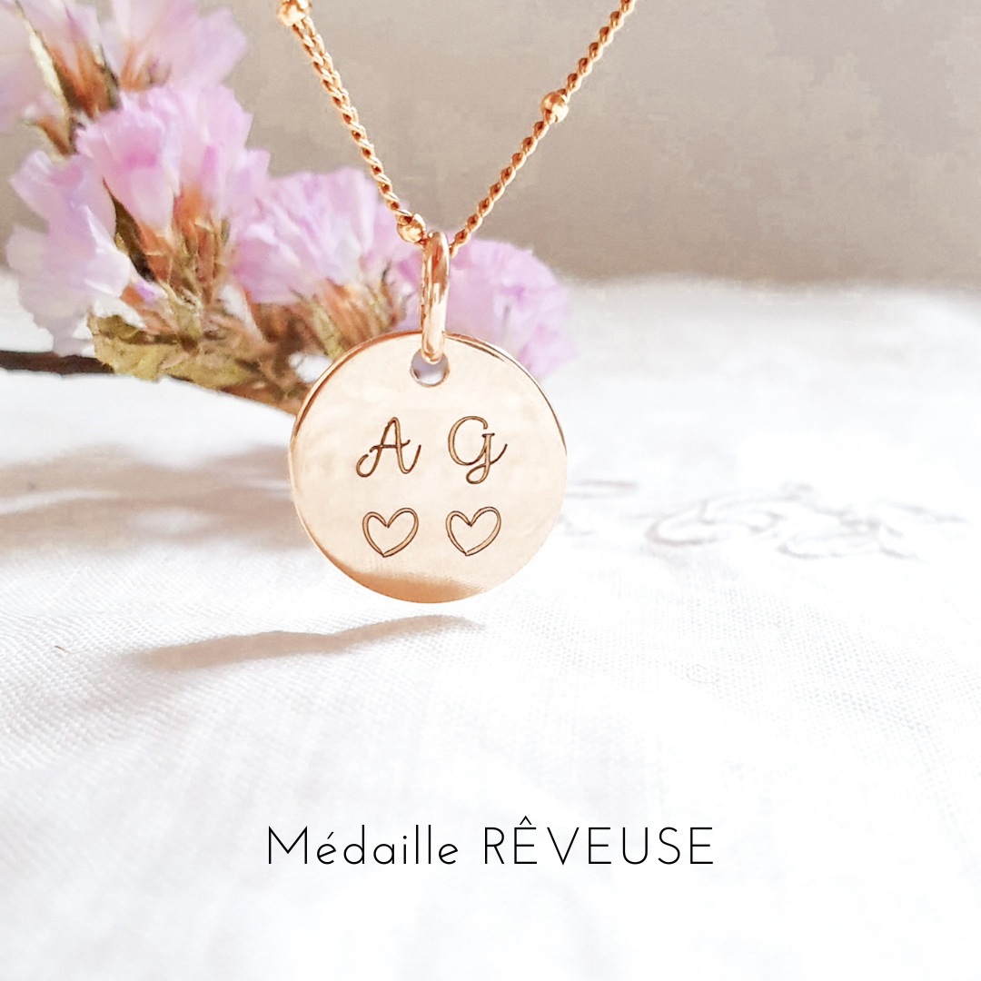pendentf personnalise initiale lettre