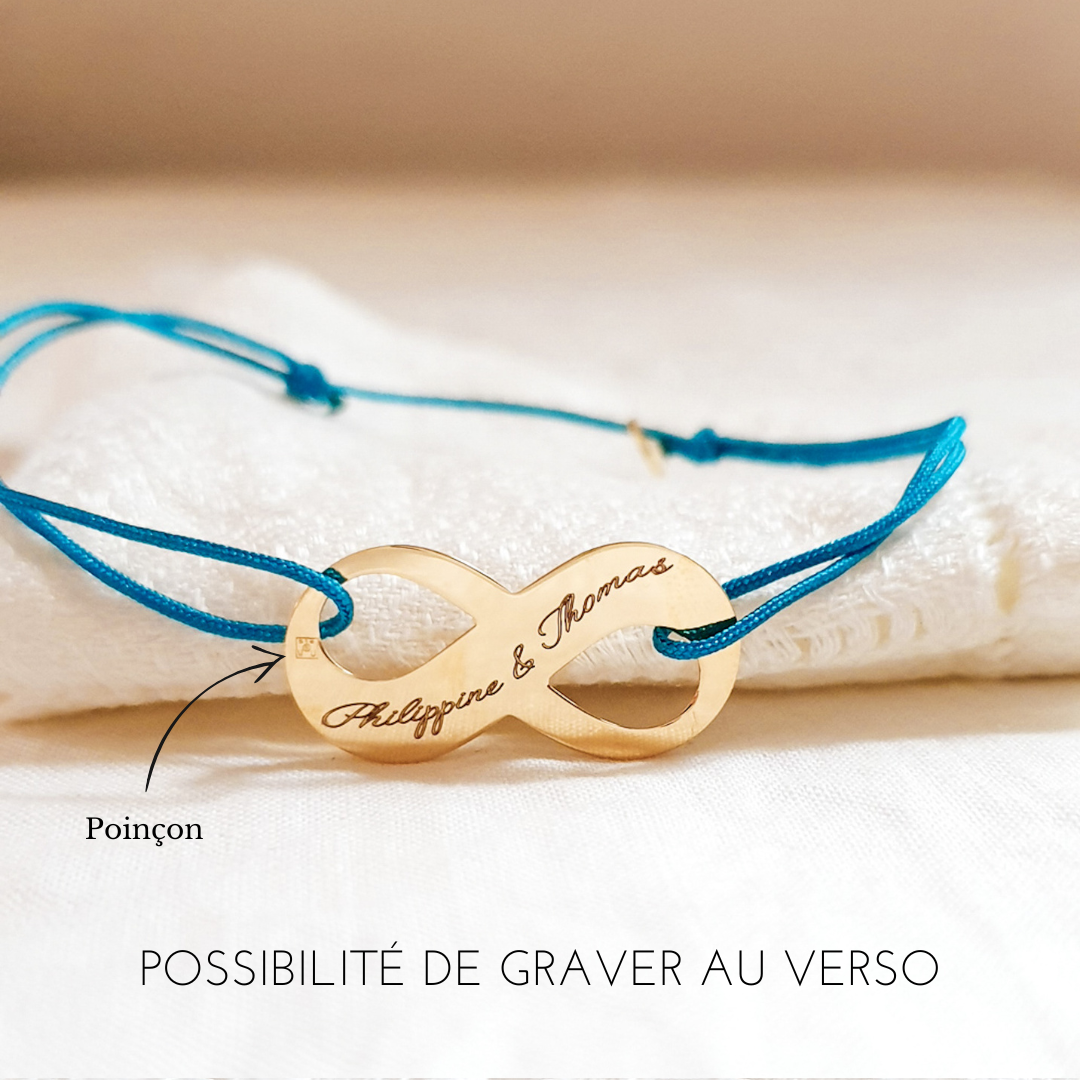 bracelet infini verso