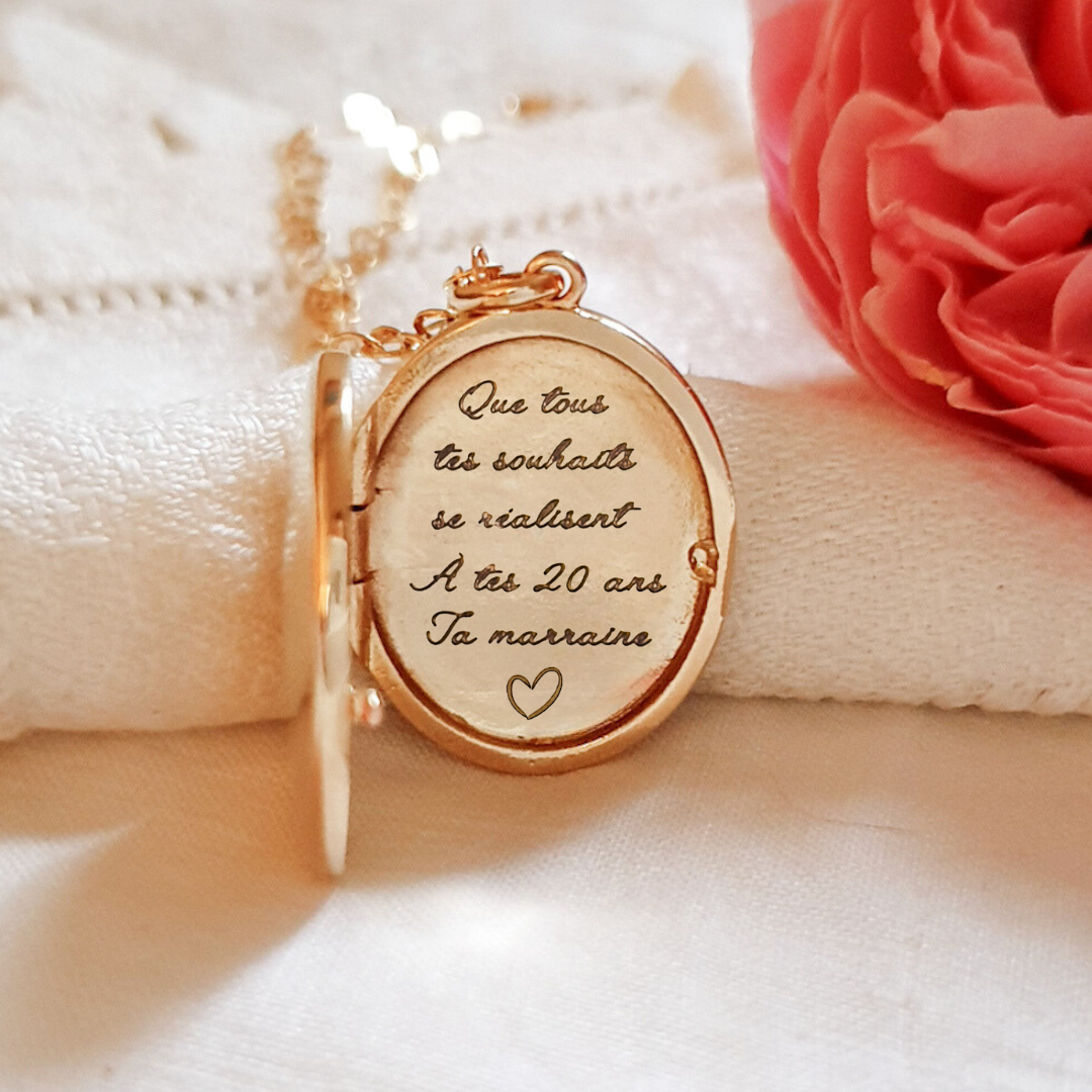 pendentif etoile du nord grave cadeau anniversaire fille