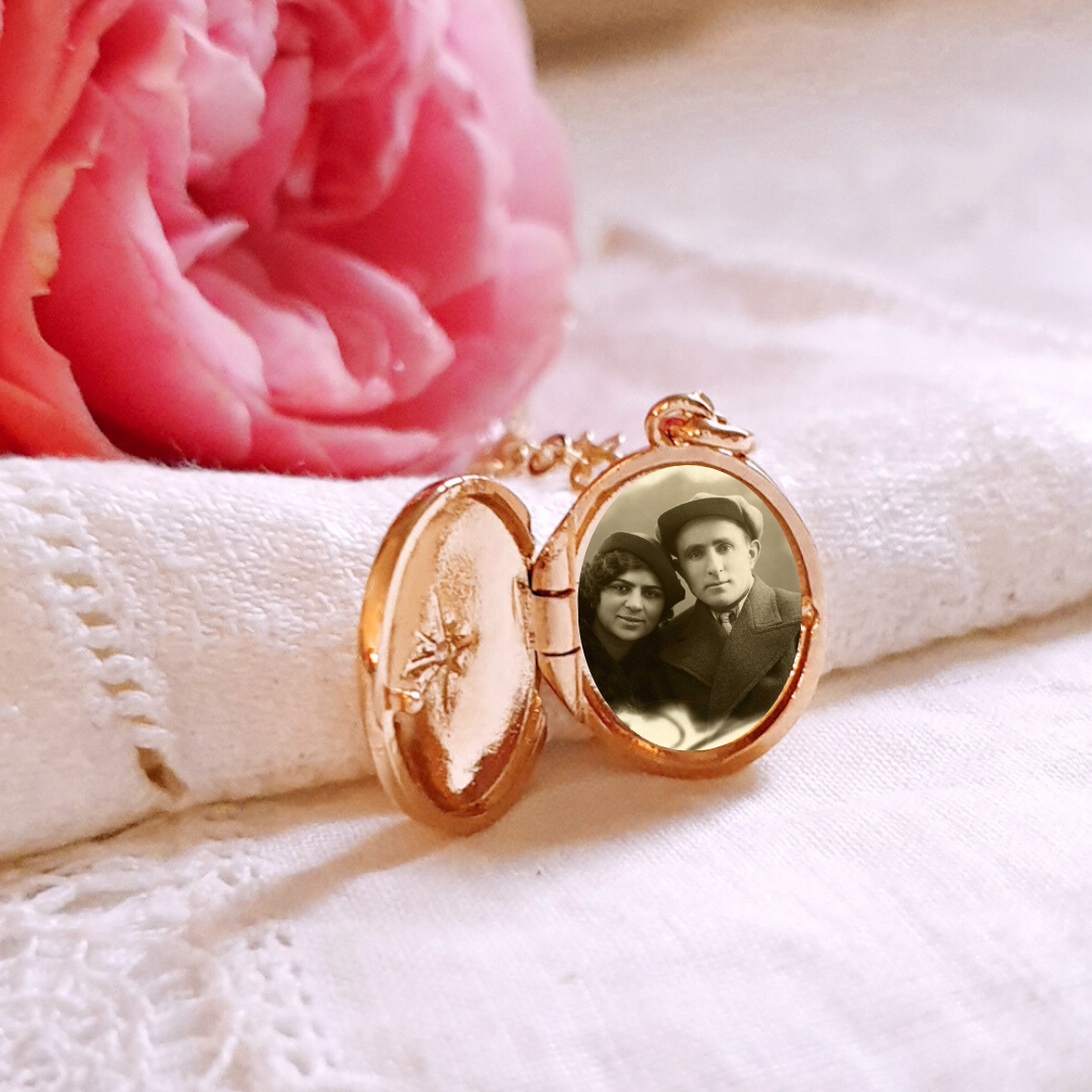 bijou commemoratif personnalise avec photo