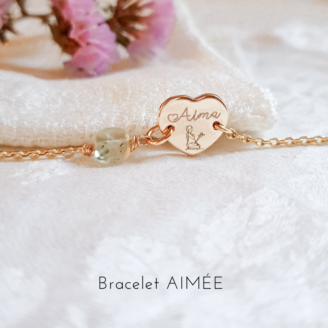 bracelet personnalise commemoratif de bebe