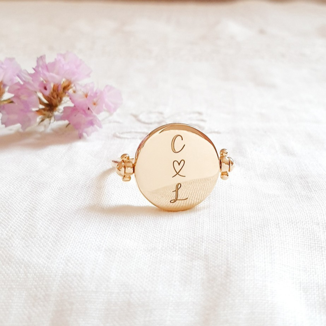 bague reversible personnalisable