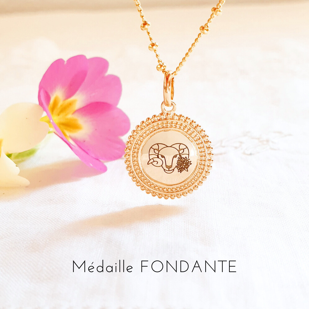 collier signe astro belier
