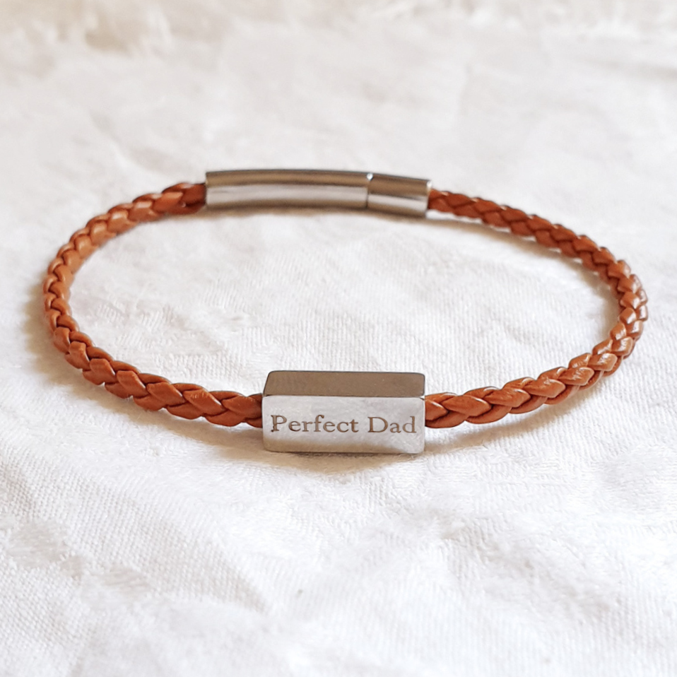 bracelet homme fermoir clip cadeau papa