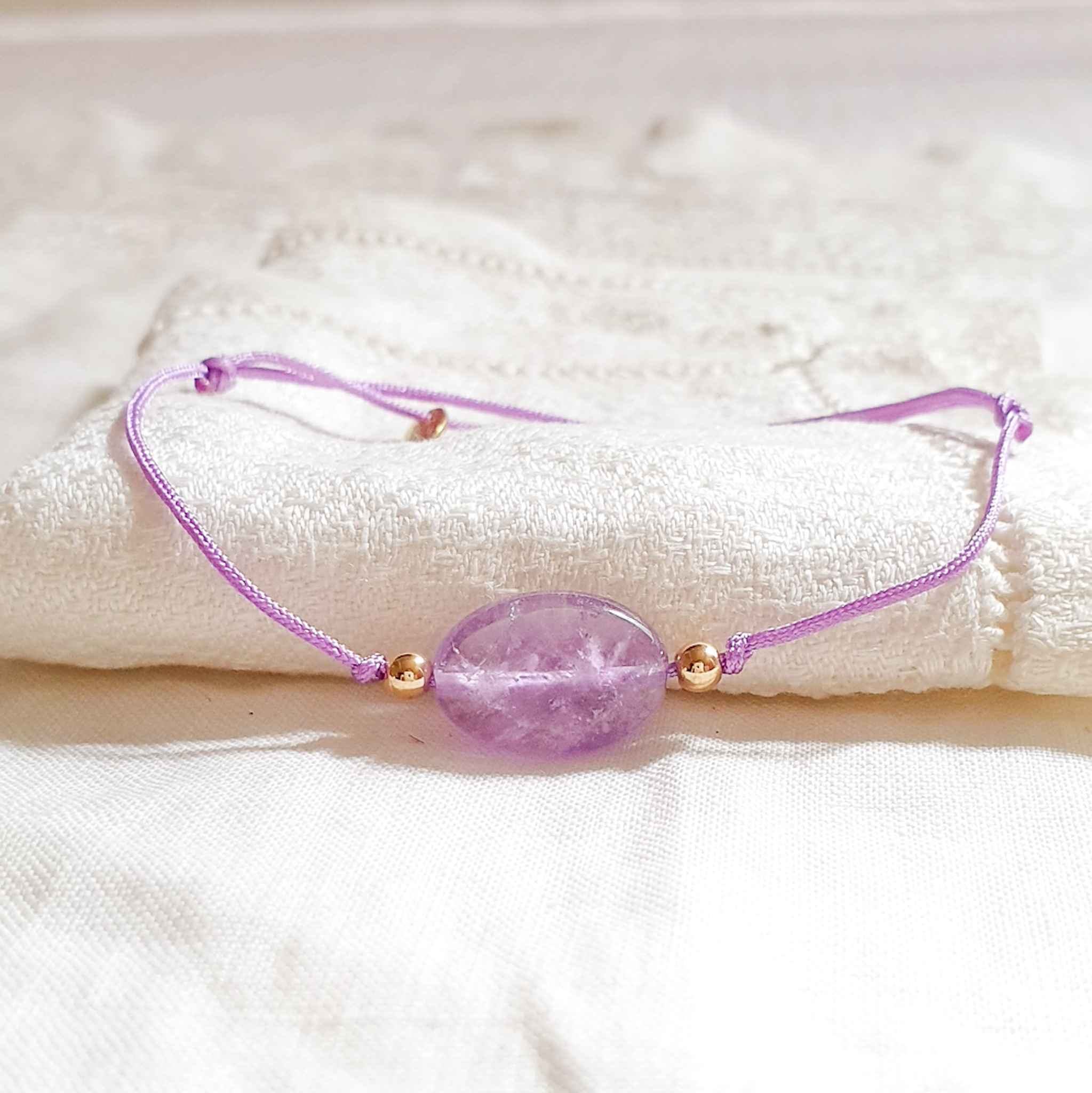 MAGNIFIQUE bracelet améthyste