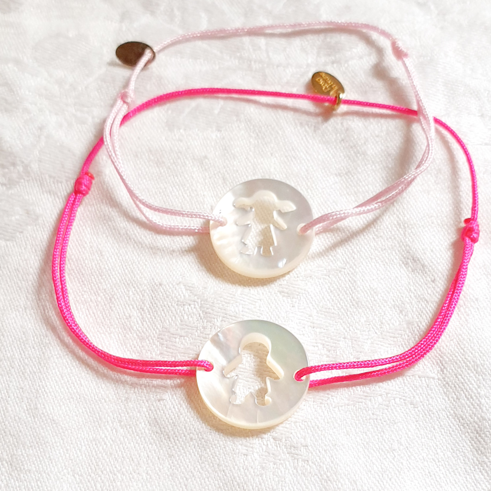 NACREE bracelet maman cordon au choix