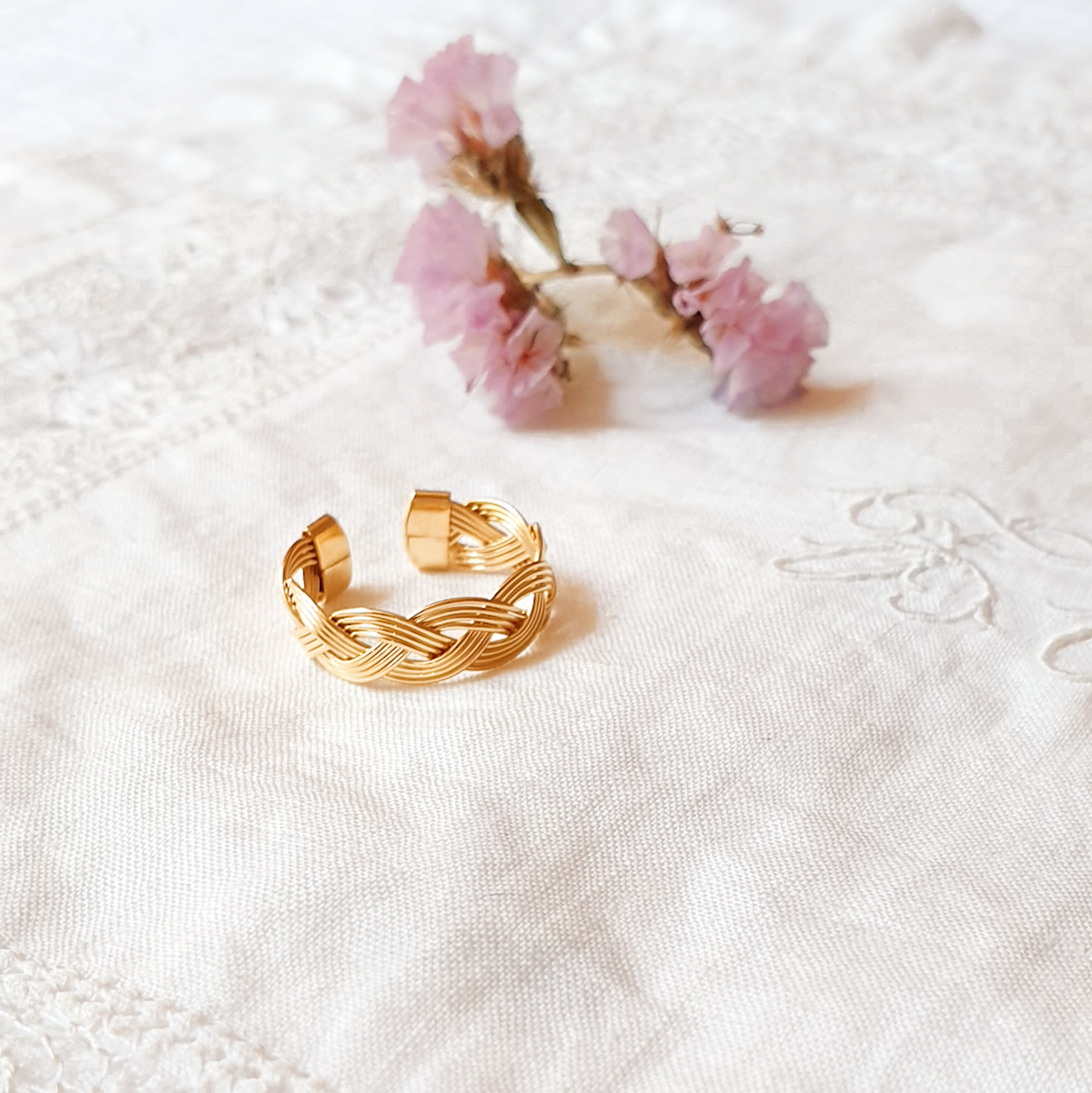 bague reglable or