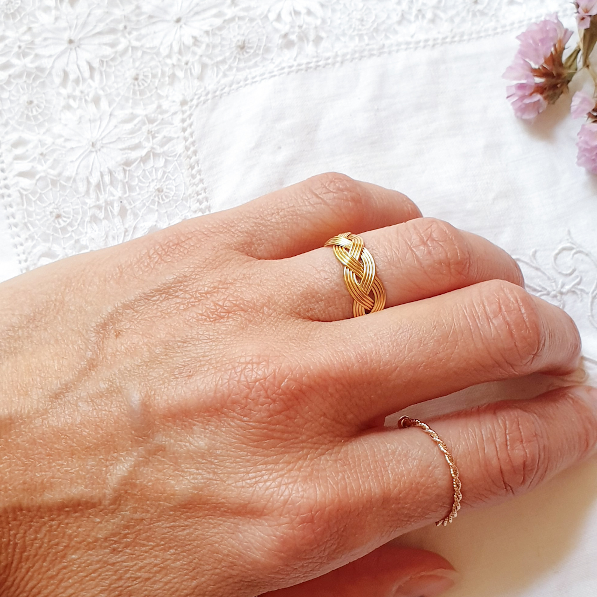 bague or femme