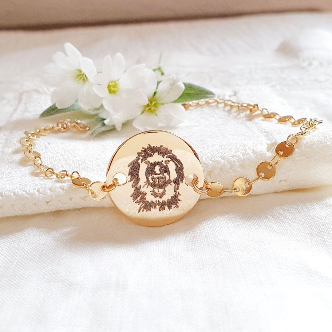 bracelet photo personnalise