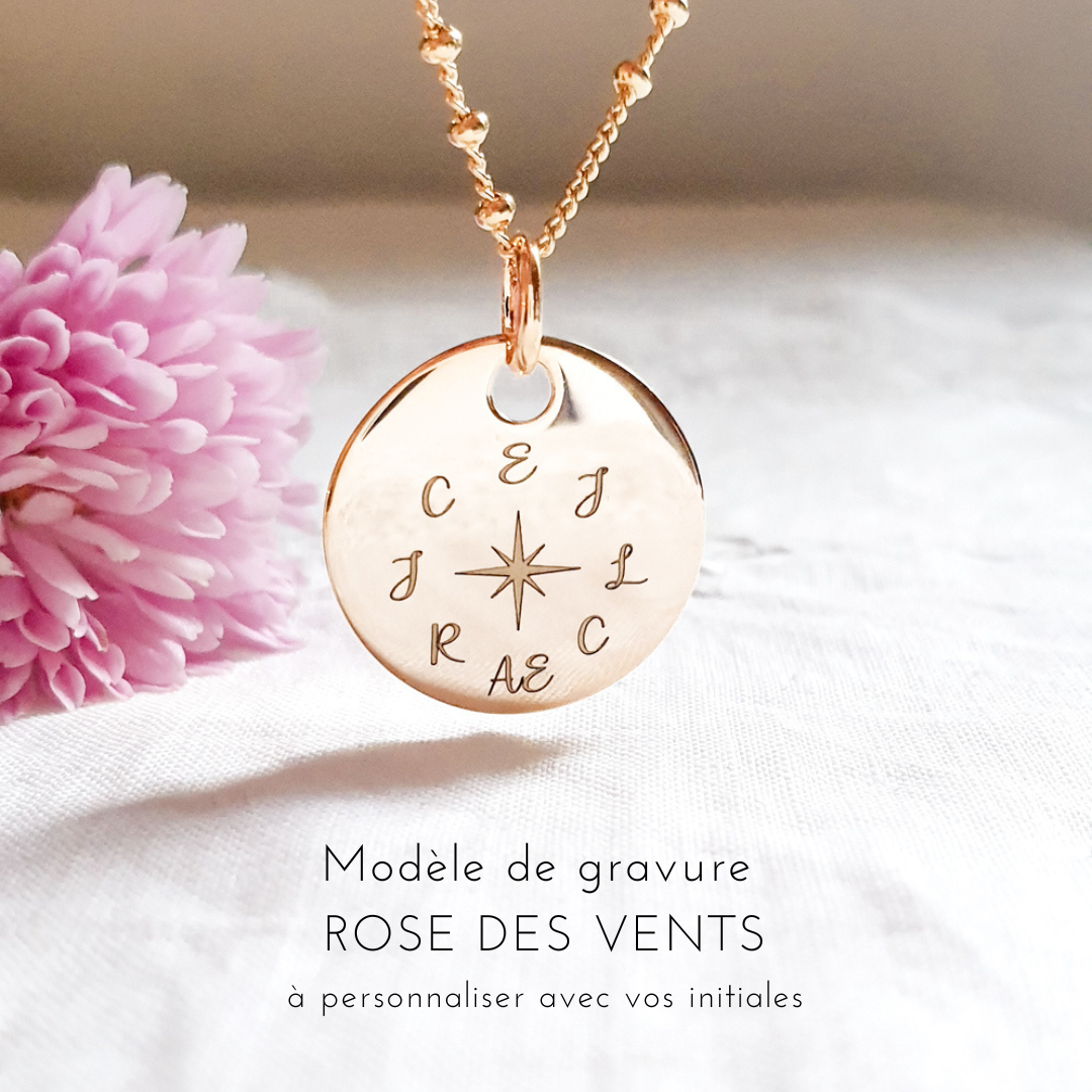 cadeau mamie medaille petits enfants