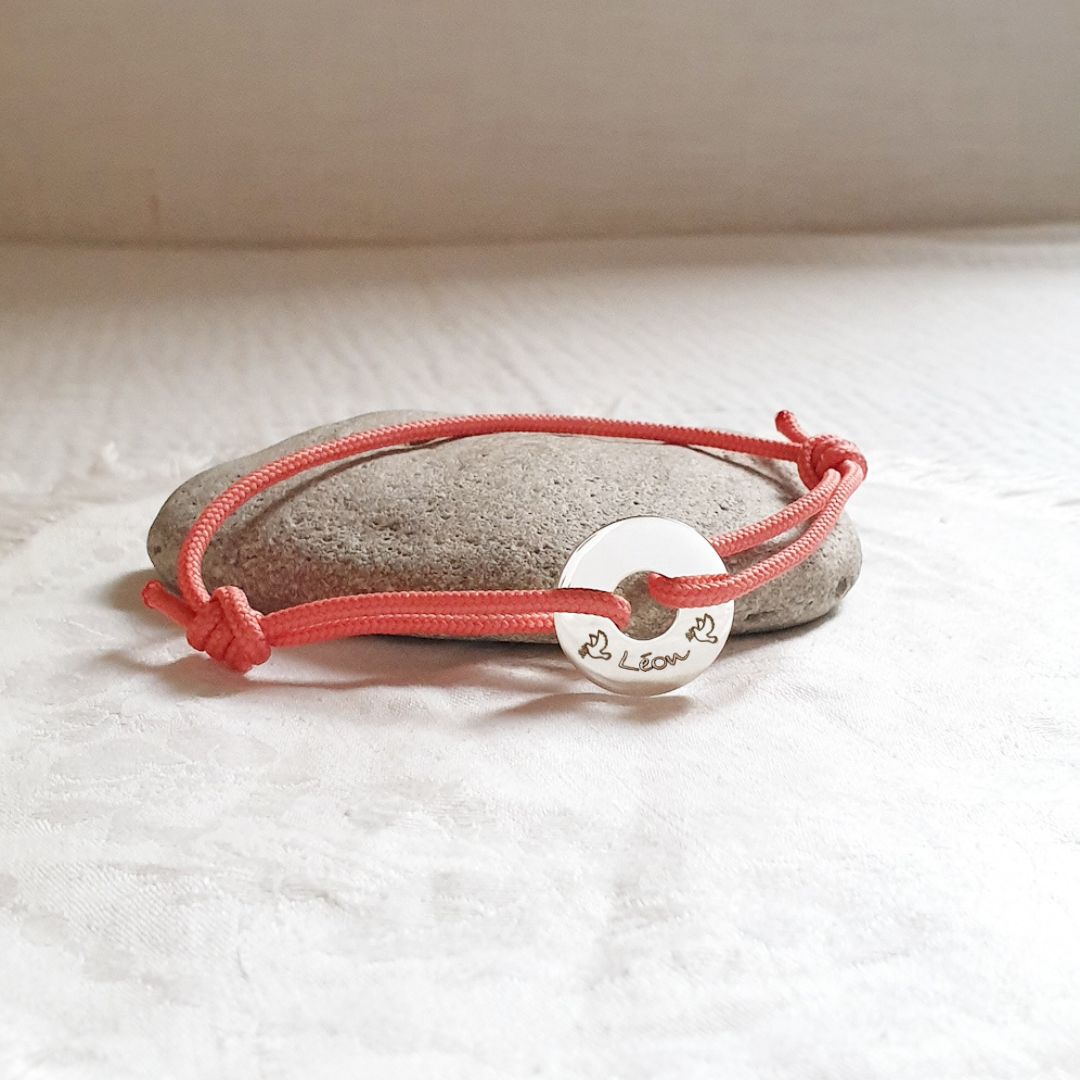 cadeaux homme bracelet prenom enfant