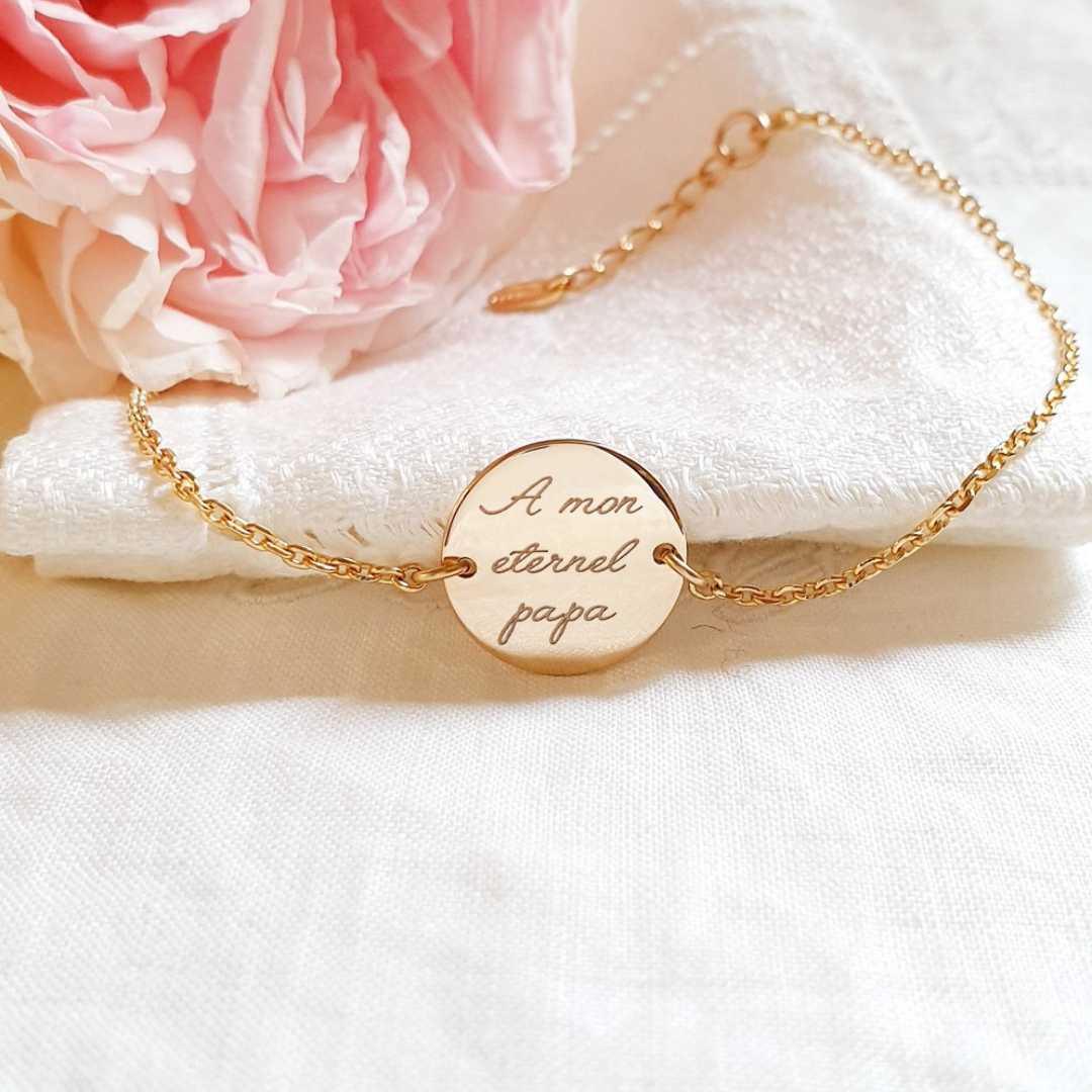 bijou bracelet deuil papa