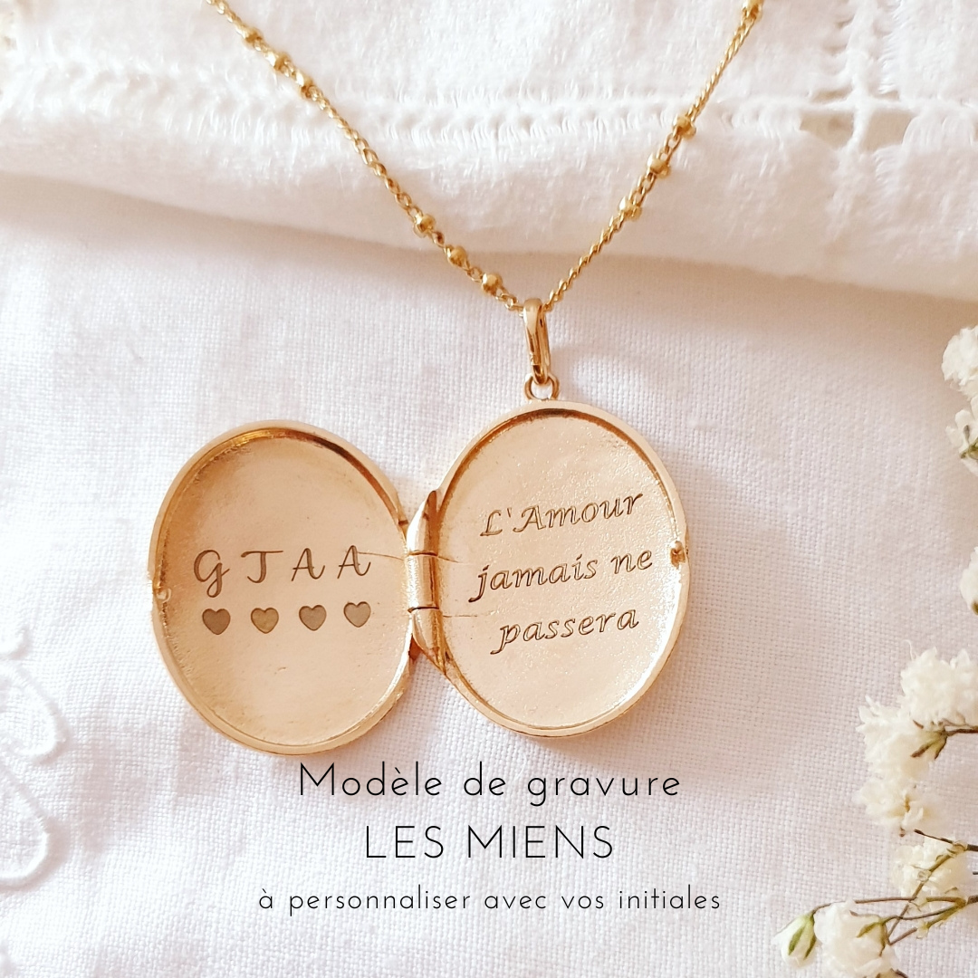 medaillon deuil