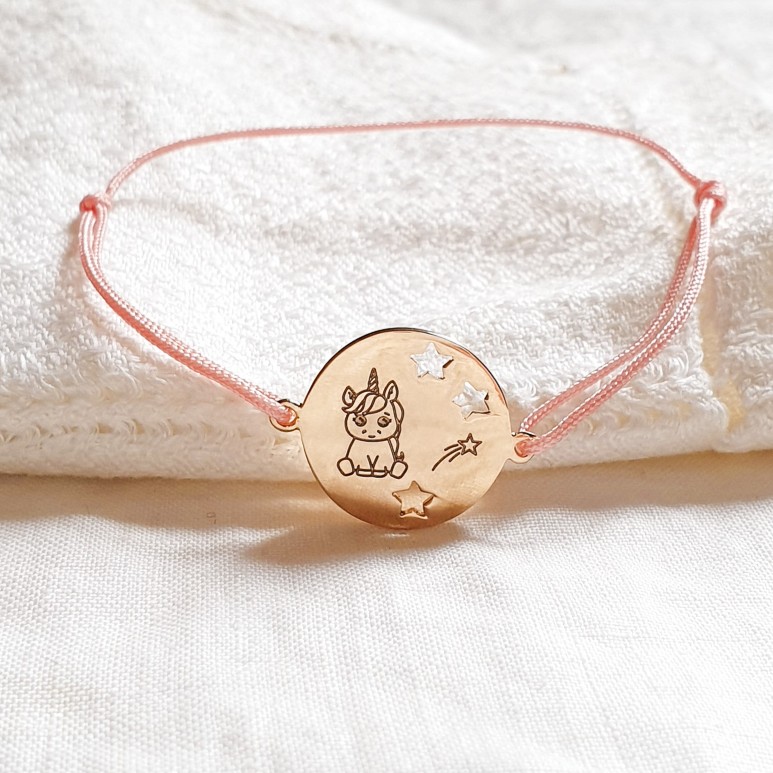 bracelet licorne pour fille