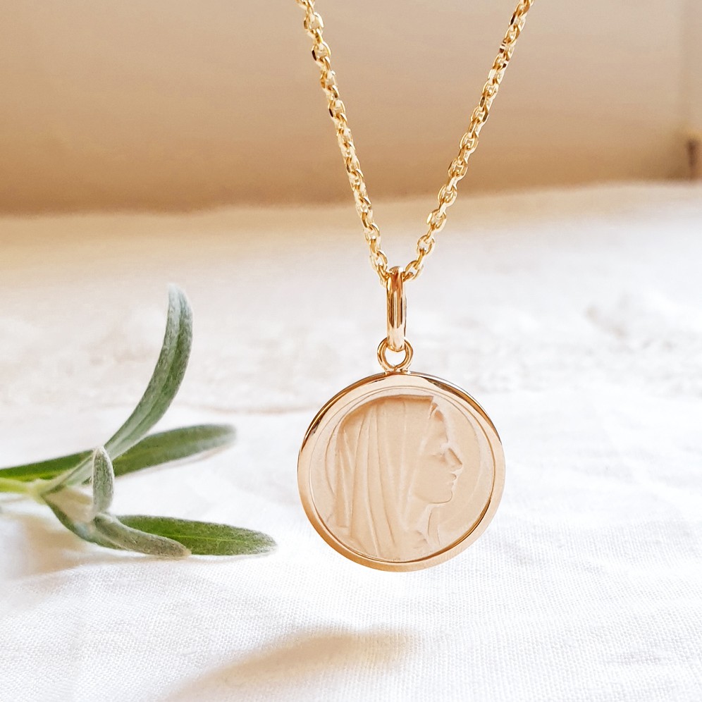 médaille vierge ancienne
